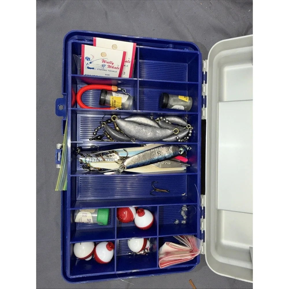 Fishing Gear And Tackle Box